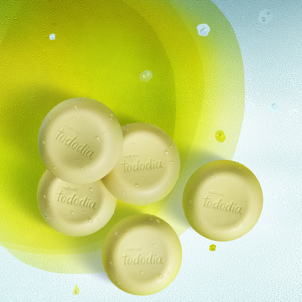 Natura | JABONES EN BARRA TODODIA LIMA & MENTA, 5ud