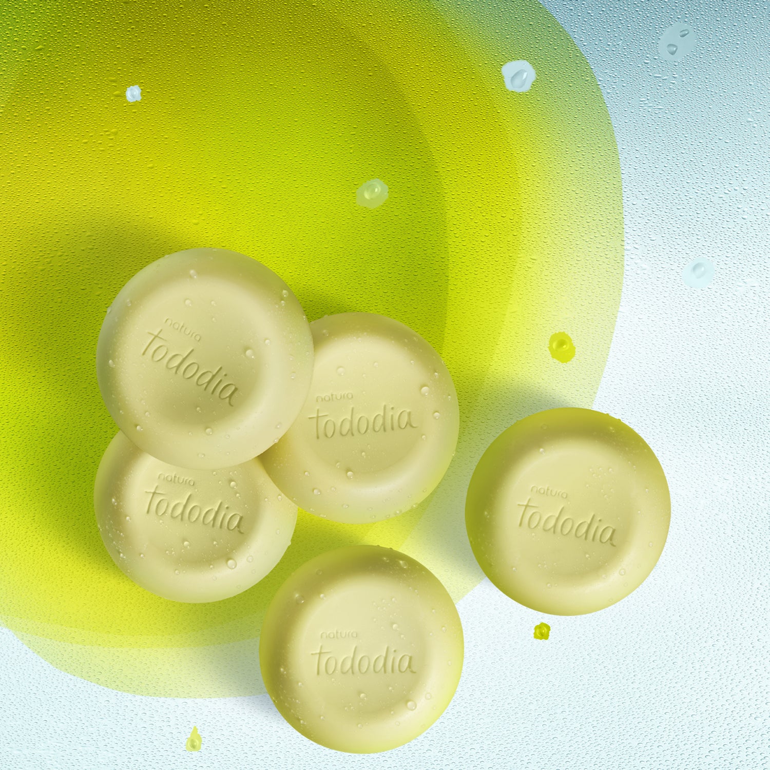 Natura | JABONES EN BARRA TODODIA LIMA & MENTA, 5ud