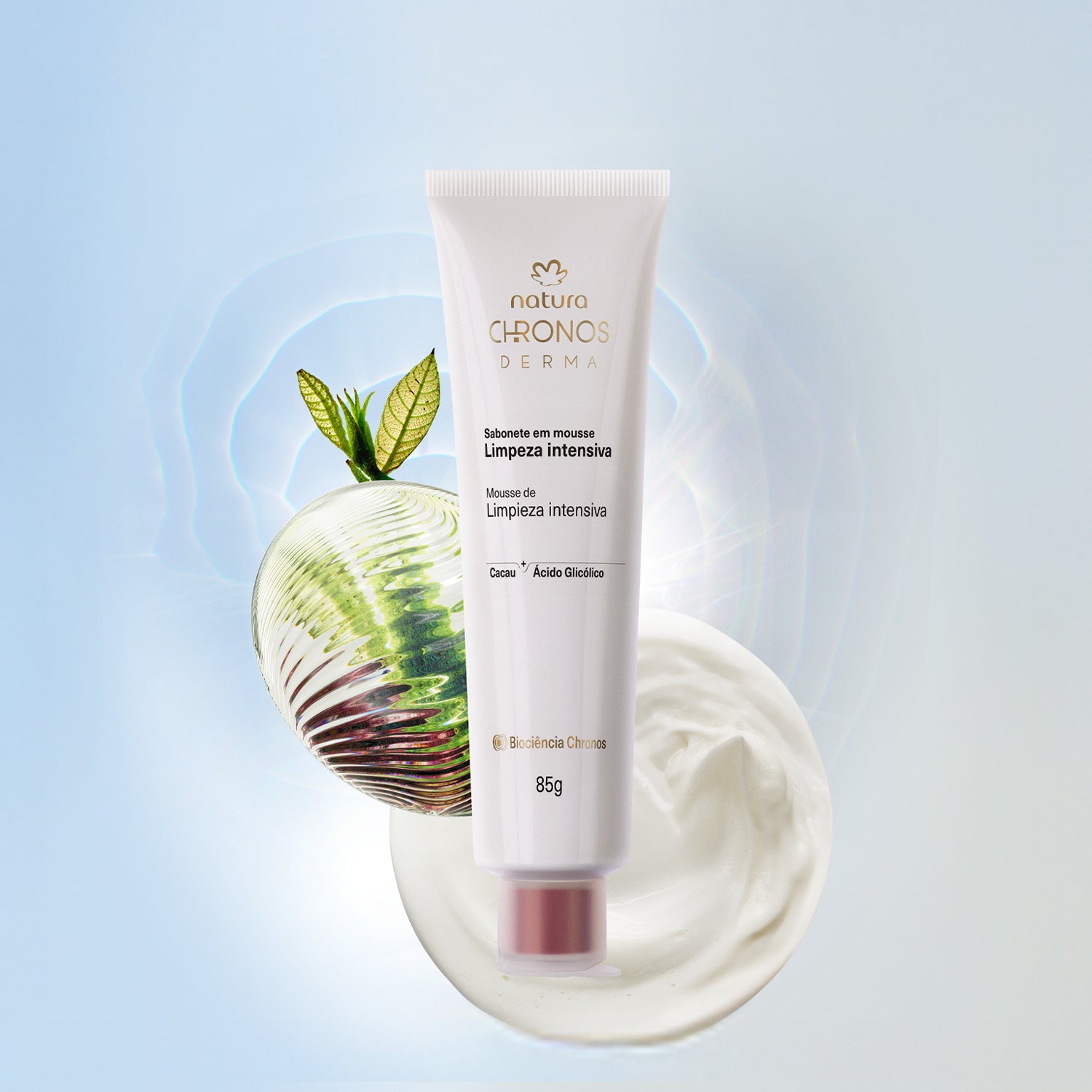 LIMPIADOR MOUSSE CHRONOS DERMA 85g