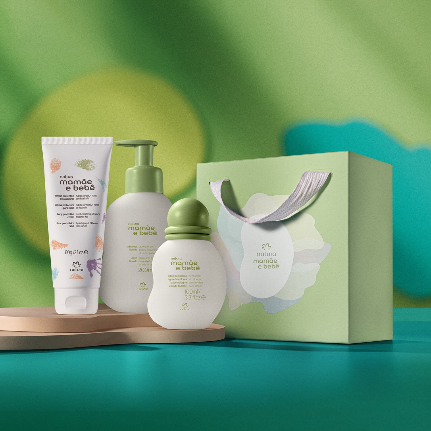 Natura | KIT Mamãe e Bebê - Chá de Bebê (3 productos)