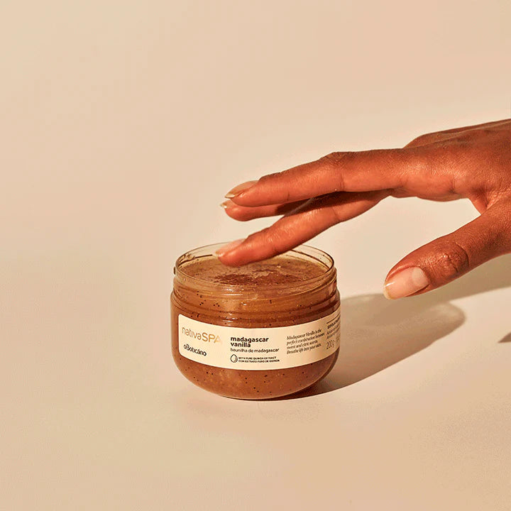 EXFOLIANTE VAINILLA DE MADAGASCAR AZÚCAR, 200G