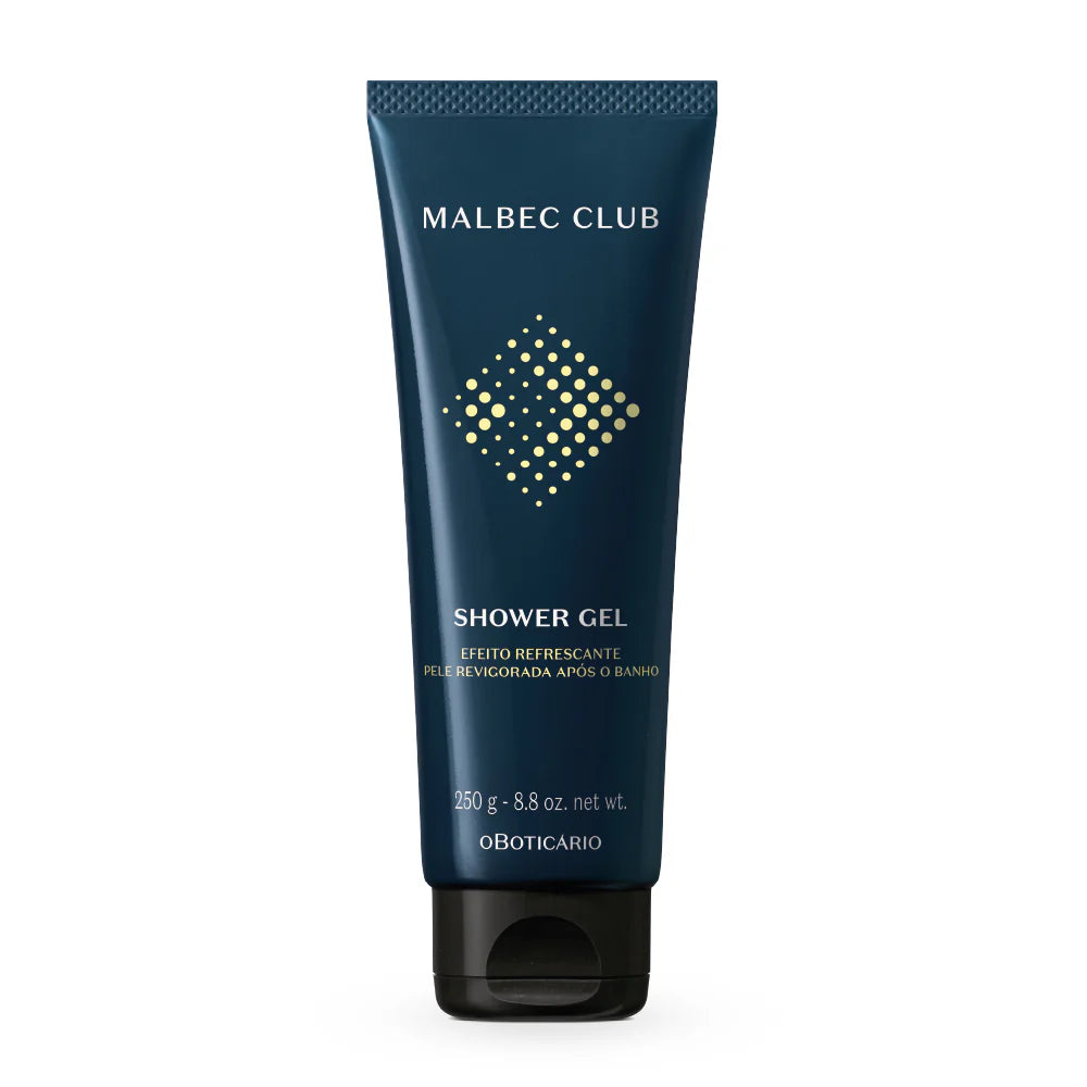 O Boticário Malbec Club Gel de Baño Cabello y Cuerpo 250 g