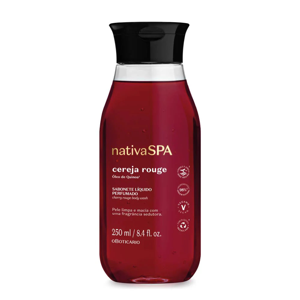 O Boticário Jabón Líquido Cereza Rouge 250 ml