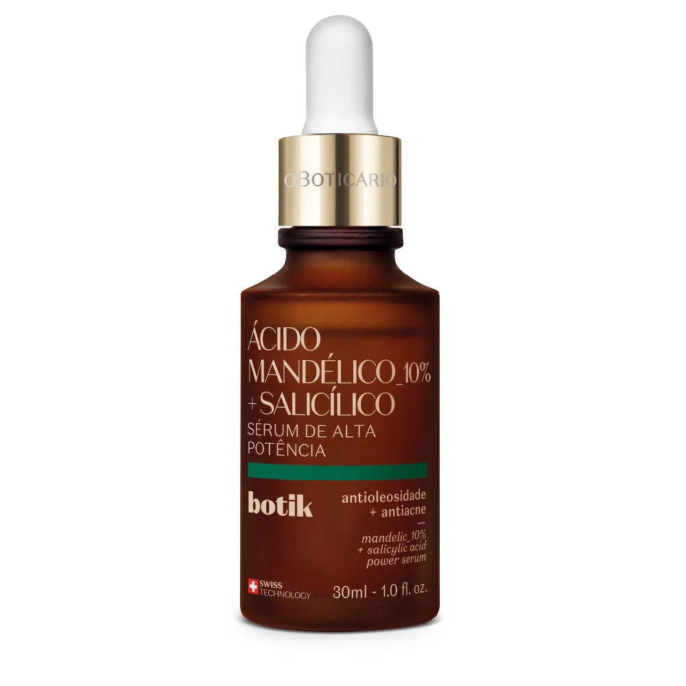 SÉRUM ÁCIDO MANDÉLICO + SALICÍLICO, 30ml