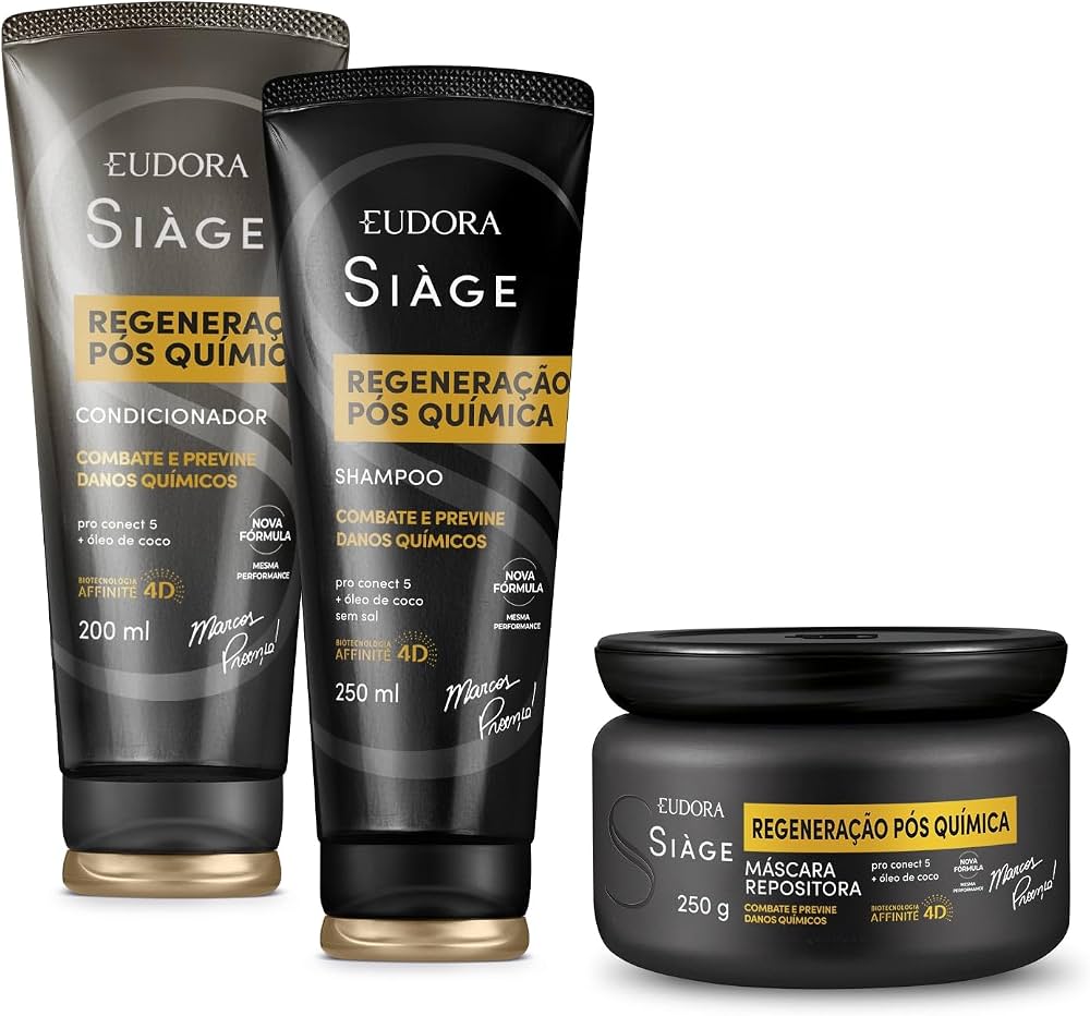 Eudora Siàge Regeneración Pós Química Kit 3 productos