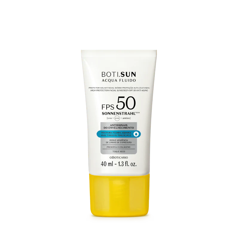 BOTI SUN ACQUA FLUIDO PROTECTOR SOLAR FACIAL ANTI-SEÑAL SPF50