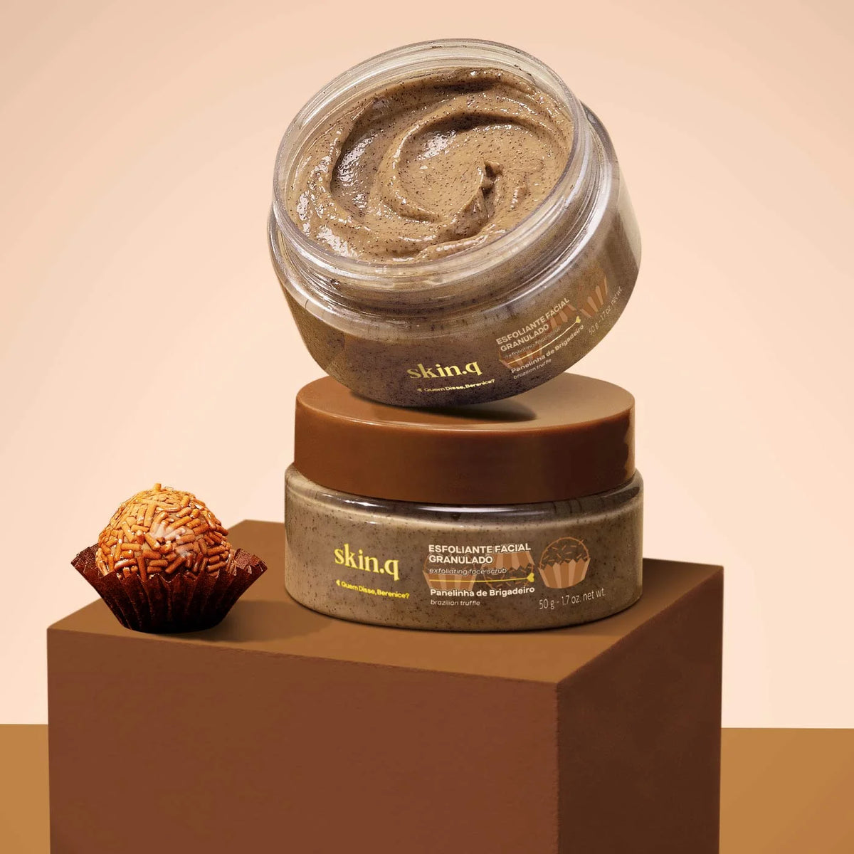 QDB skin.q Exfoliante Facial Brigadeiro 50 g