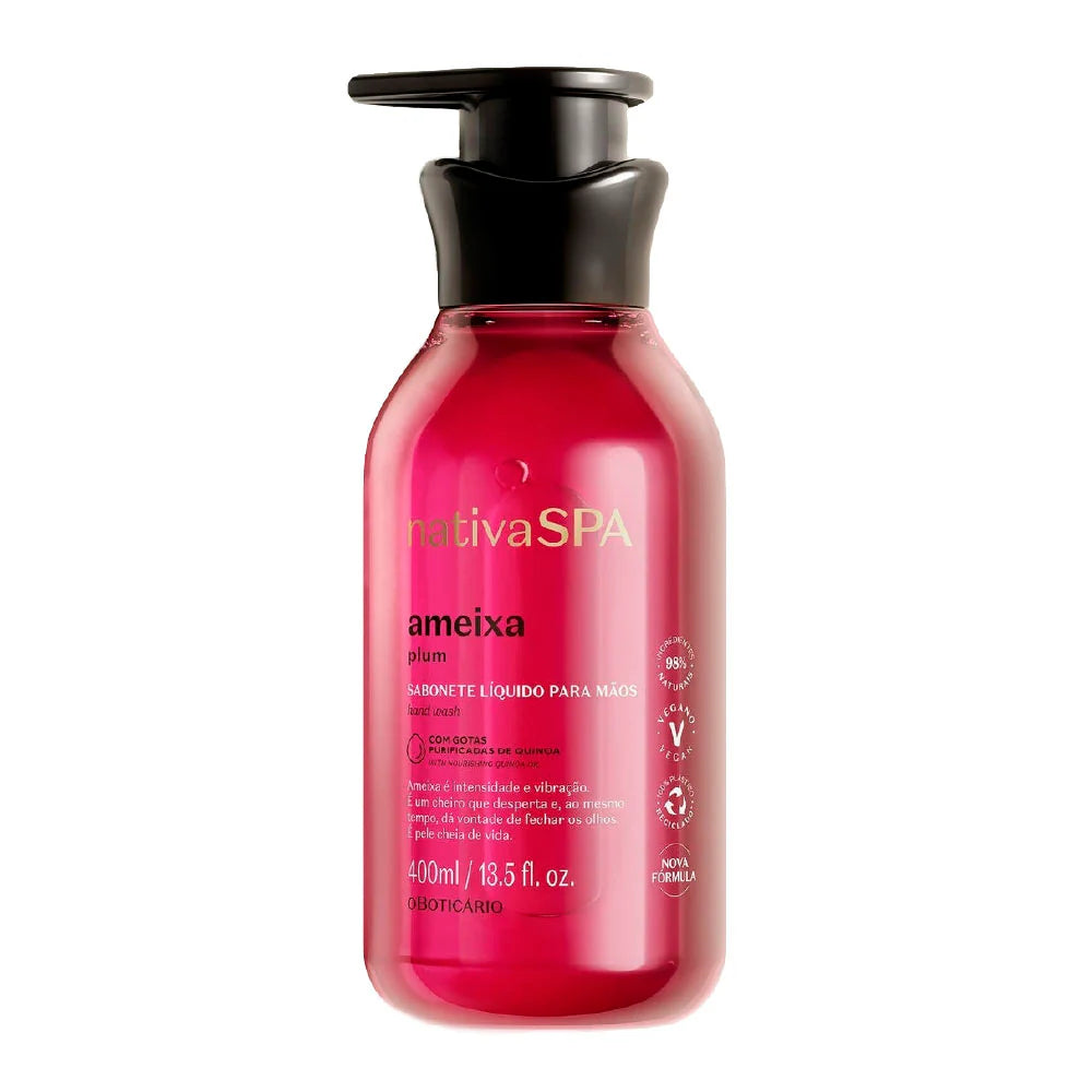 JABÓN LÍQUIDO DE MANOS CIRUELA, 400ML