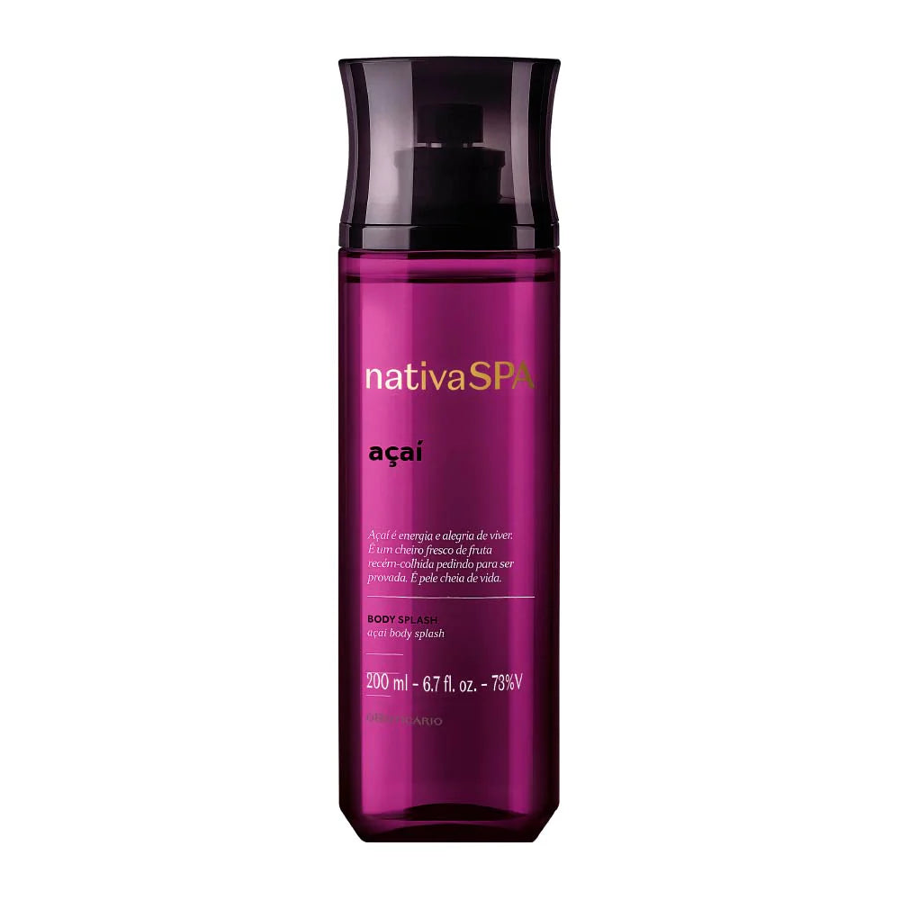 Nativa Spa Body Splash Açaí 200 ml  OBoticário