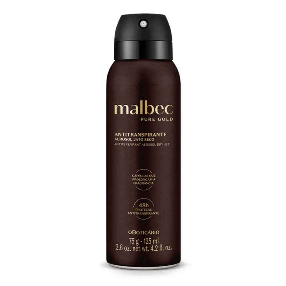 O Boticário Malbec Gold Desodorante en Spray 125 ml