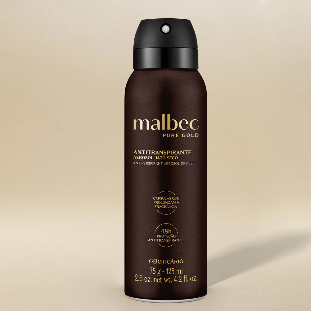 O Boticário Malbec Gold Desodorante en Spray 125 ml