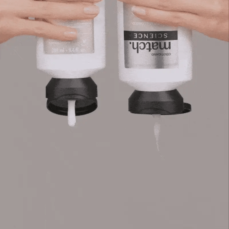 O Boticário Match Science Pre y Pos-Química Champú 300 ml