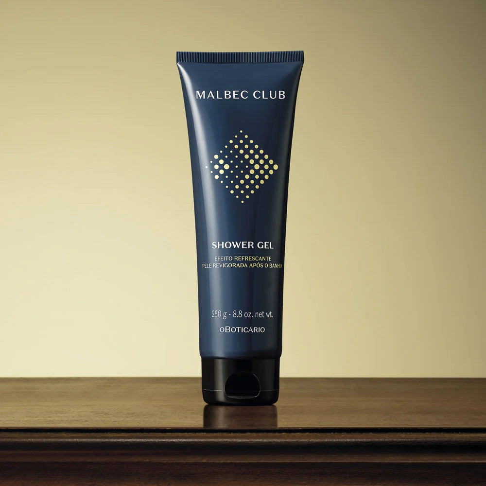 O Boticário Malbec Club Gel de Baño Cabello y Cuerpo 250 g