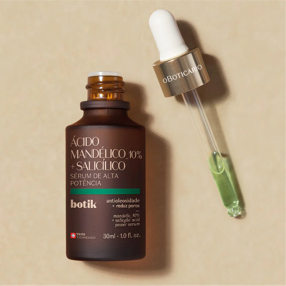 SÉRUM ÁCIDO MANDÉLICO + SALICÍLICO, 30ml