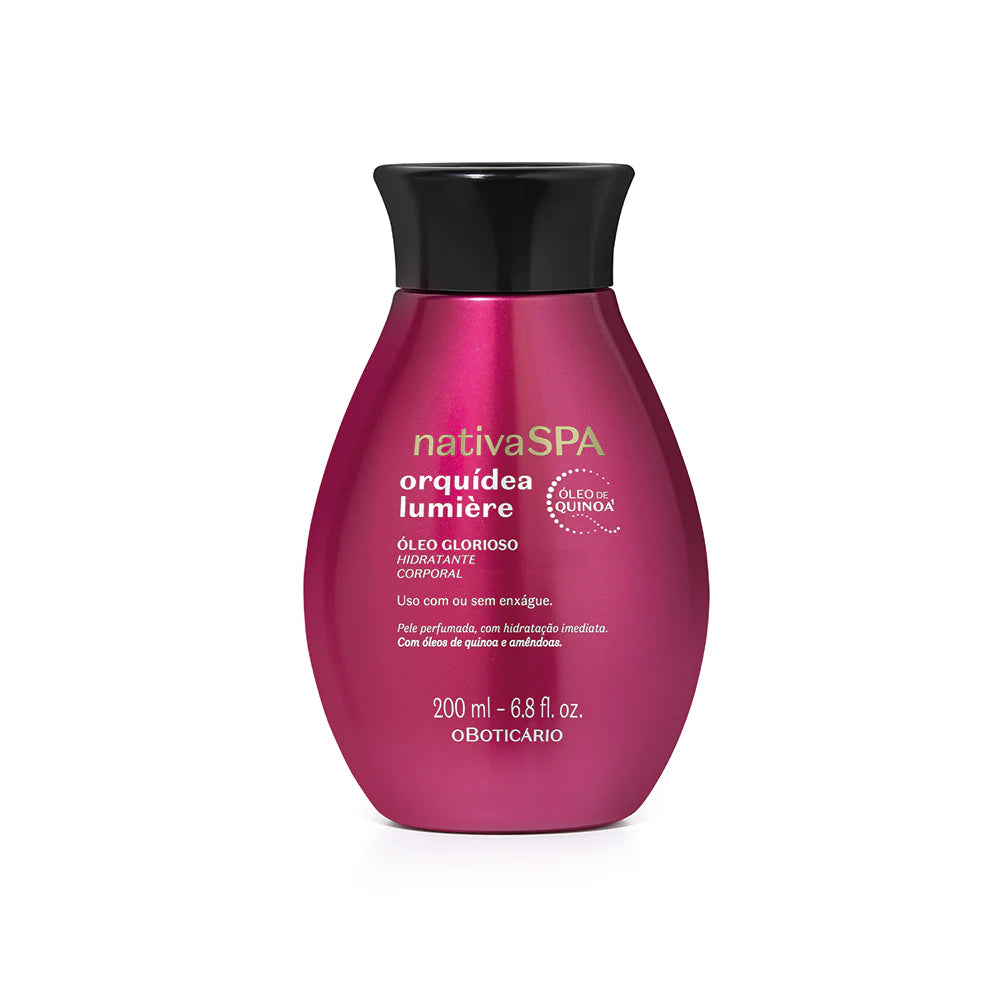 O Boticário Nativa SPA Orquídea Lumière Óleo Glorioso de Baño 200 ml