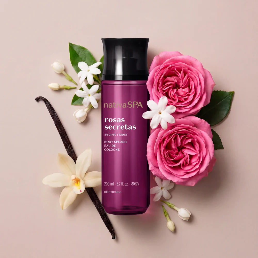 O Boticário Nativa SPA Rosas Secretas Body Splash 200 ml