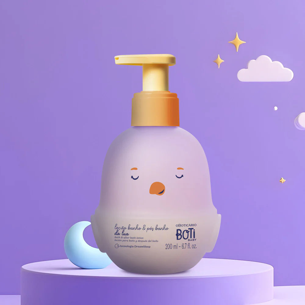 Boti Baby Lua Loção Corporal Banho e Pós-Banho 200 ml