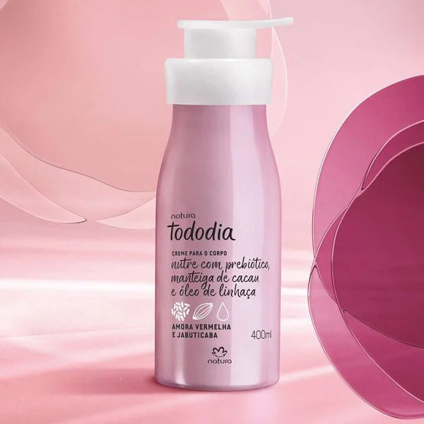 Natura Tododia Mora Roja y Jabuticaba Crema Desodorante Nutritiva Corporal 400 ml
