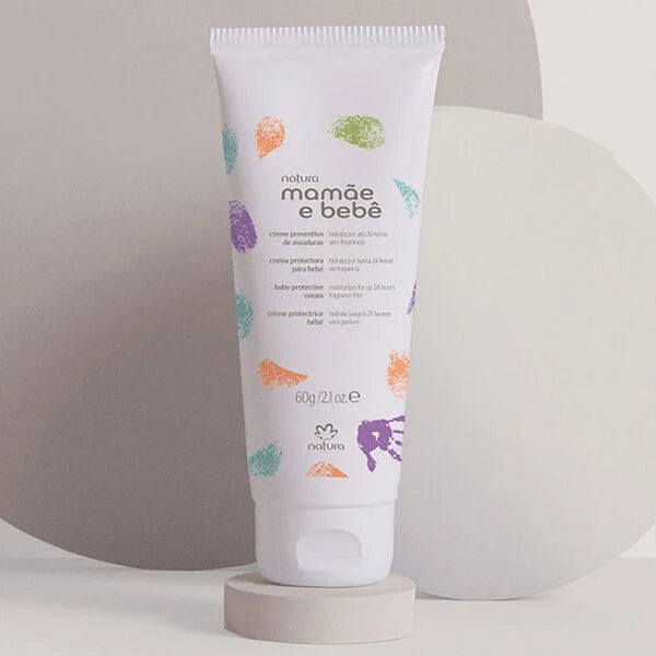 Natura Mamãe e Bebê Crema Preventiva de Irritación del Pañal 60 g