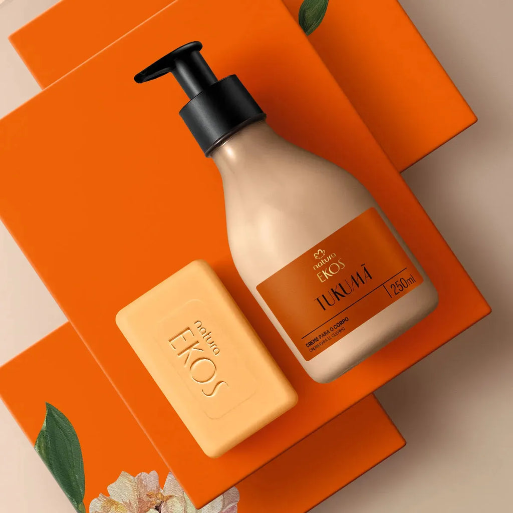 Natura Ekos Tukumã Kit Corporal con Crema Hidratante y Jabón en Barra