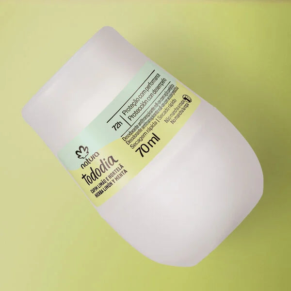 Natura Tododia Hierba Limón y Menta Desodorante Antitranspirante Roll-on 70 ml