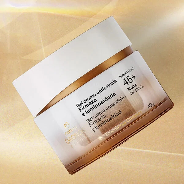 Natura Chronos Derma Gel Crema Antisignos Firmeza y Luminosidad 45+ Noche 40 g