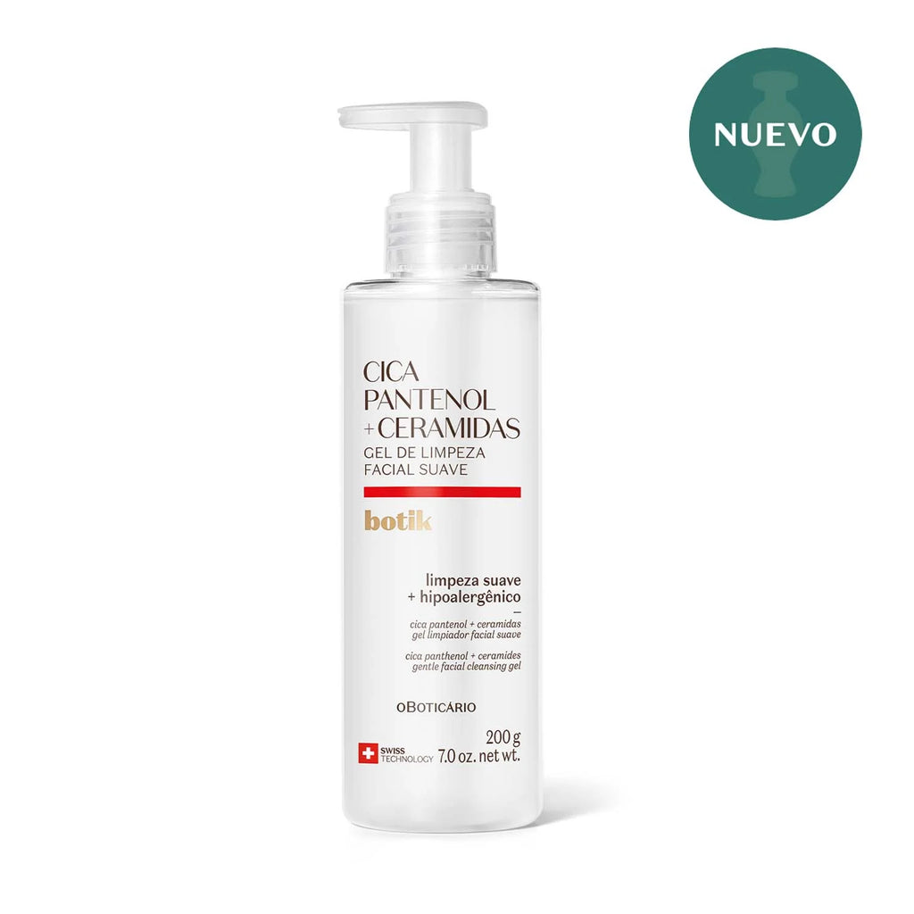 Botik Gel de Limpieza Facial Cica + Pantenol + Ceramidas 200g