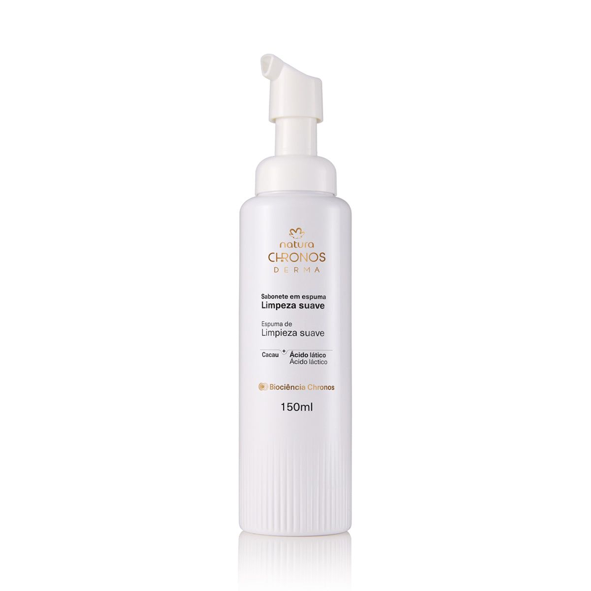 Natura | ESPUMA LIMPIEZA SUAVE CHRONOS DERMA, 150ml