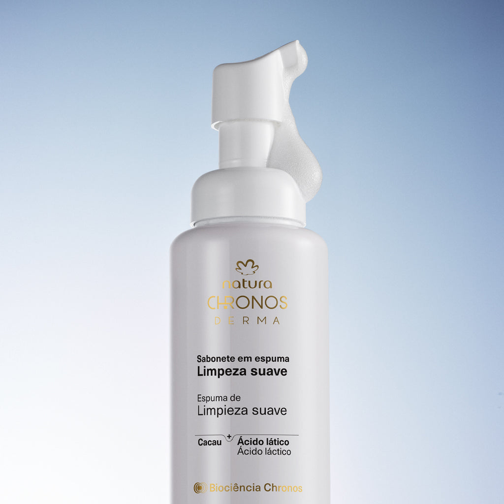 Natura | ESPUMA LIMPIEZA SUAVE CHRONOS DERMA, 150ml