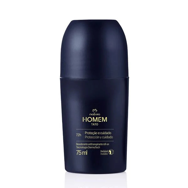 Natura Homem Tato Desodorante Antitranspirante Roll-On 75 ml