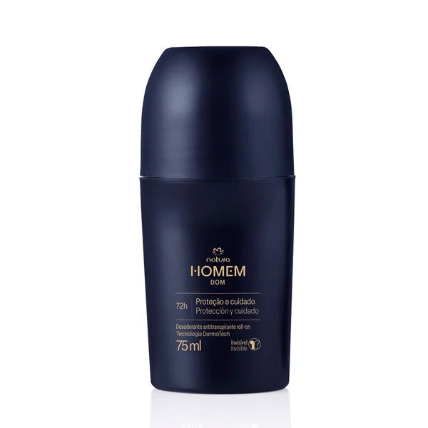 Natura Homem Dom Desodorante Antitranspirante Roll-On 75 ml
