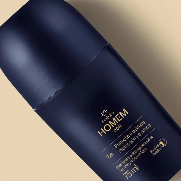 Natura Homem Dom Desodorante Antitranspirante Roll-On 75 ml
