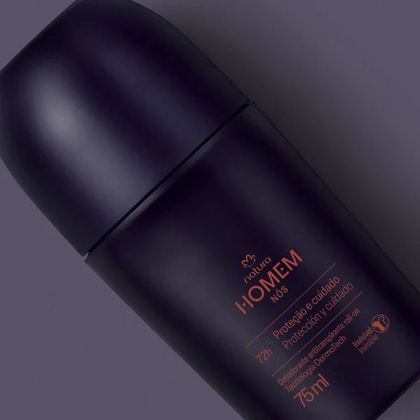 Natura Homem Nós Desodorante Antitranspirante Roll-On 75 ml