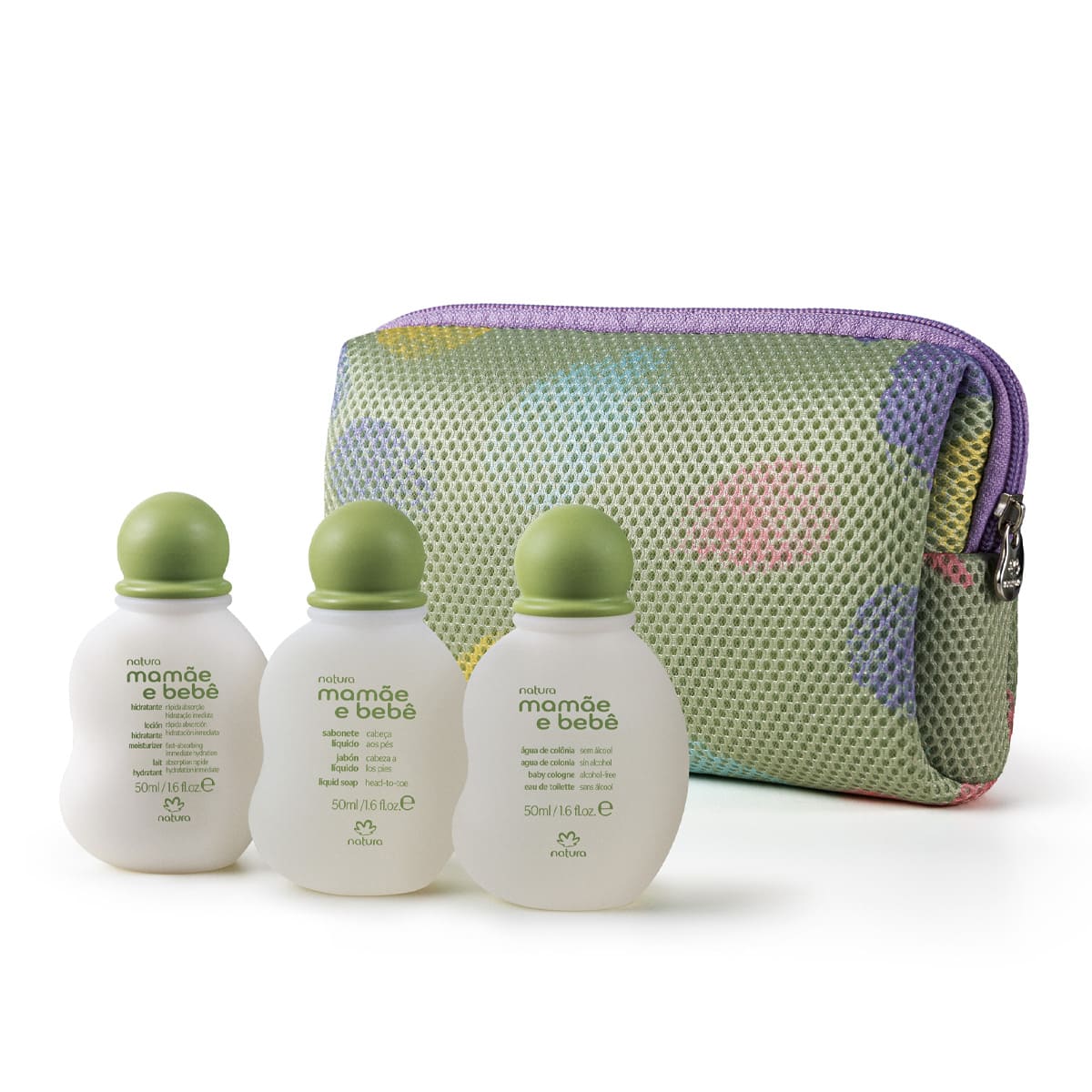 Natura Kit Miniatura Mamá y Bebé 150ml (3 productos)