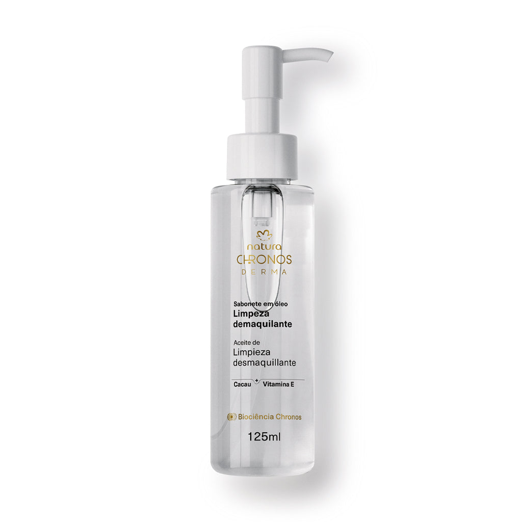Natura | ACEITE LIMPIADOR DESMAQUILLANTE CHRONOS DERMA, 125ml