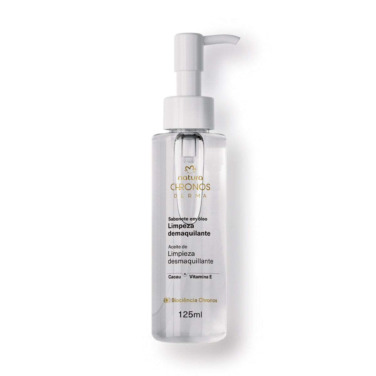 Natura | ACEITE LIMPIADOR DESMAQUILLANTE CHRONOS DERMA, 125ml