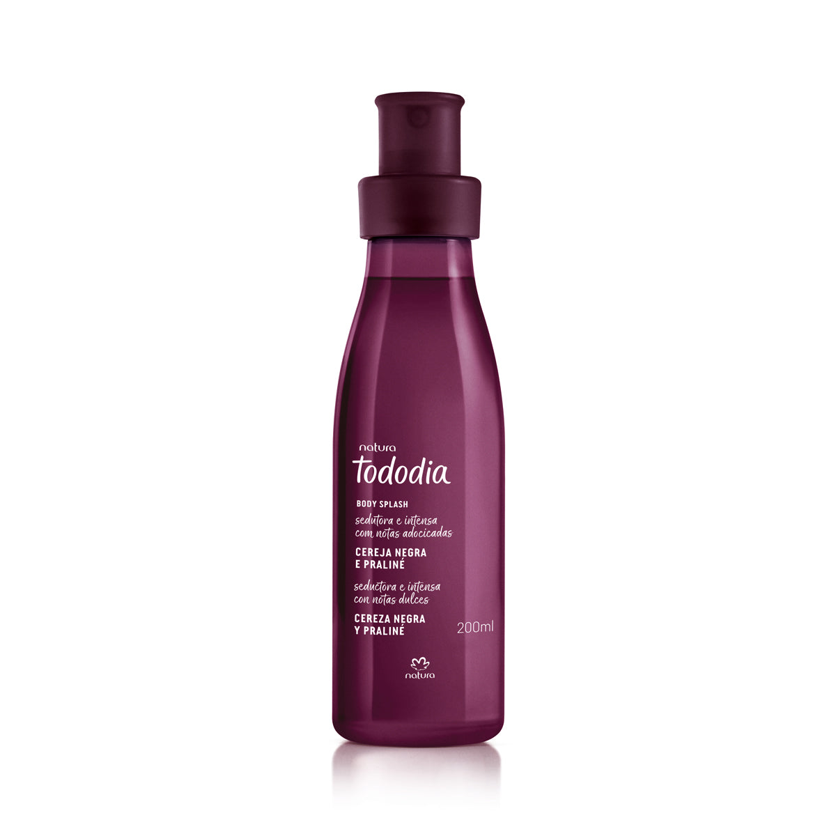 Natura Tododia Body Splash Cereja Negra e Praliné 200 ml