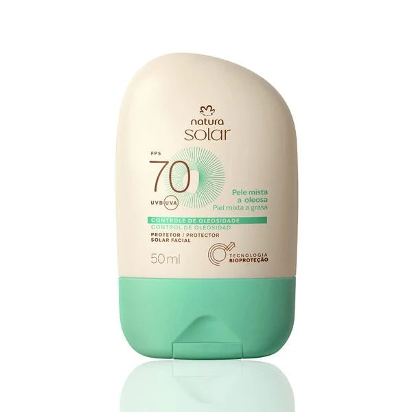 Natura Solar Protector Solar Facial Piel Mixta a Grasa FPS70  50ml