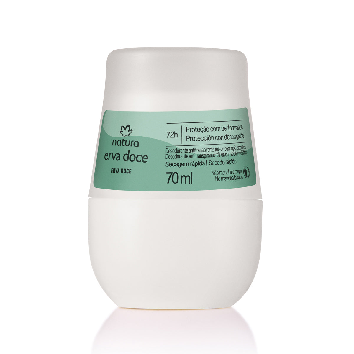 Natura Desodorante Antitranspirante Roll-On Erva Doce 70 ml