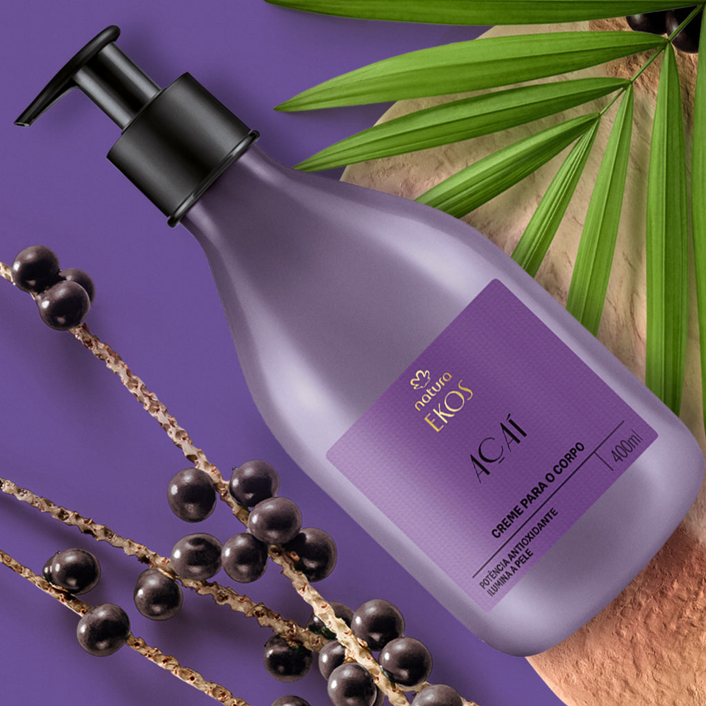 Natura Ekos Açaí Crema Hidratante Corporal, 400 ml