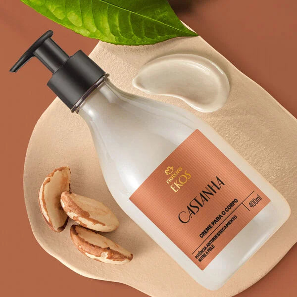 Natura Ekos Castaña Crema Desodorante Hidratante Corporal 400 ml