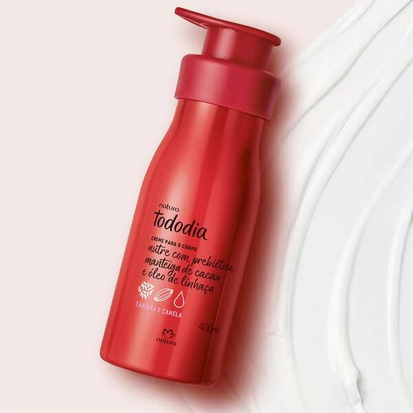 Natura Tododia Dátil y Canela Crema Desodorante Nutritiva Corporal 400 ml