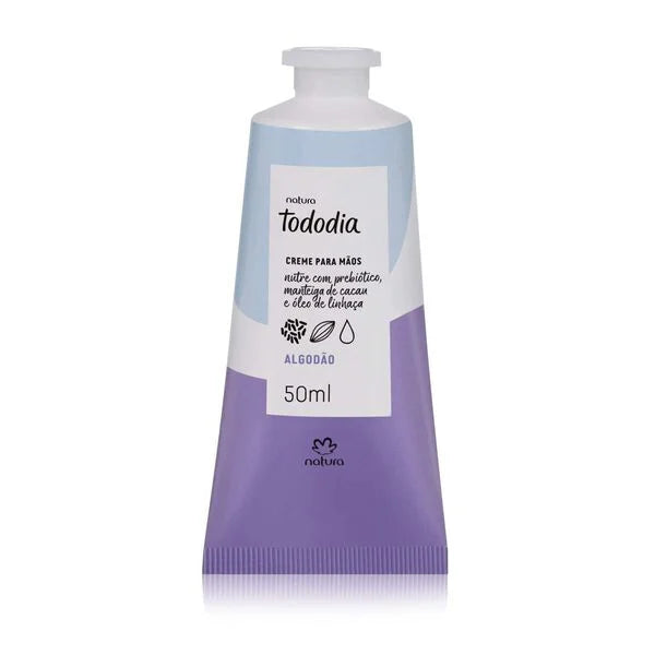 Natura Tododia Crema Nutritiva de Manos Algodón 50 ml