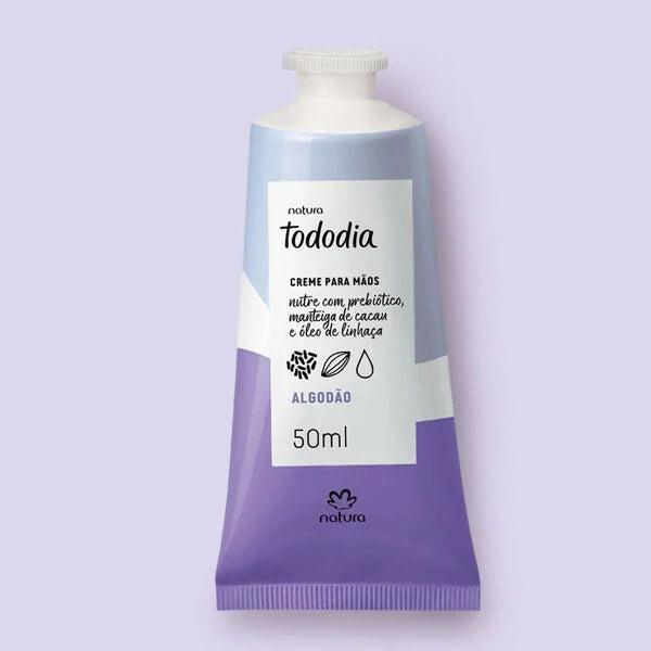 Natura Tododia Crema Nutritiva de Manos Algodón 50 ml
