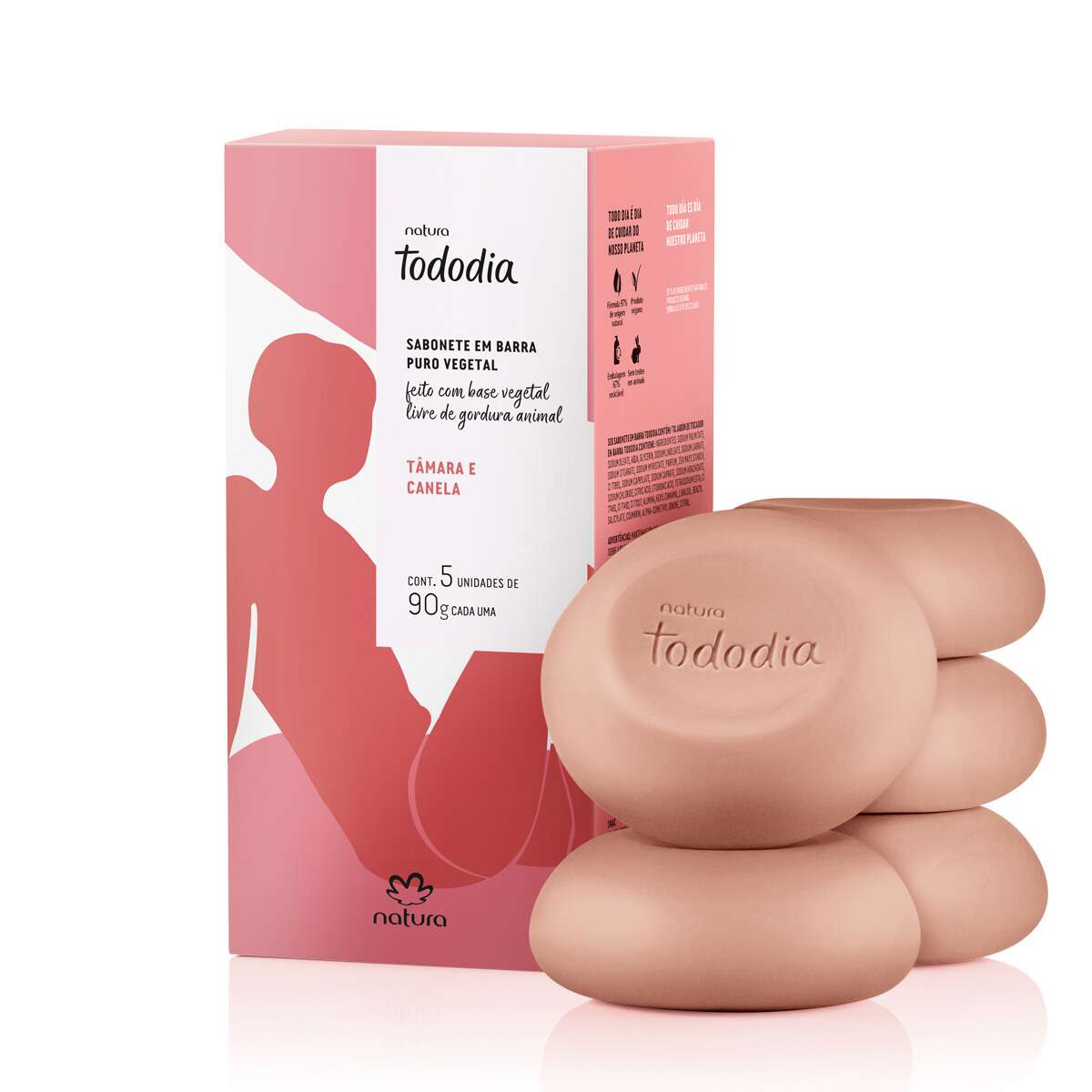 Natura | JABONES EN BARRA TODODIA DÁTIL & CANELA, 5ud