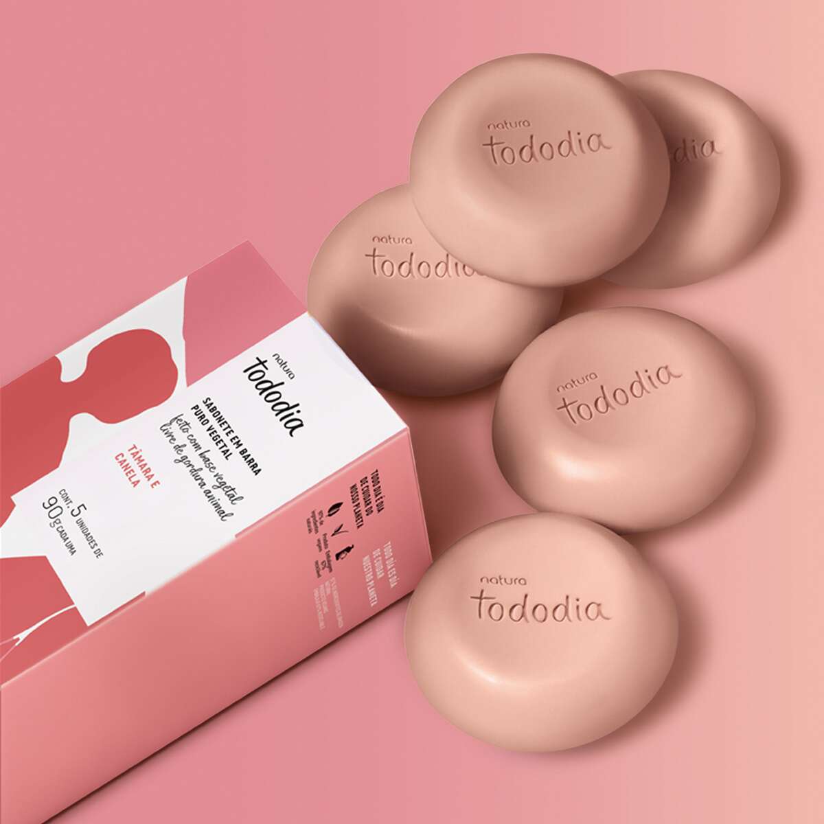Natura | JABONES EN BARRA TODODIA DÁTIL & CANELA, 5ud