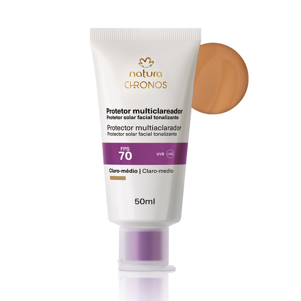Natura | PROTECTOR SOLAR MULTICLAREADOR FPS 70, 50ml