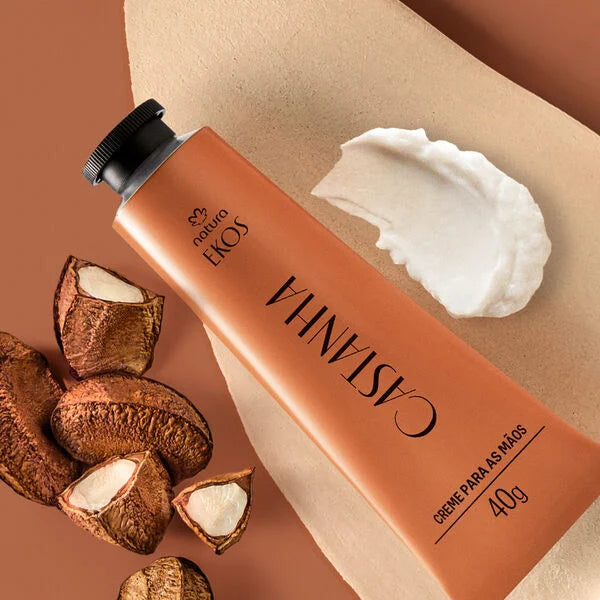 Natura Ekos Crema Hidratante de Manos Castaña 40 g
