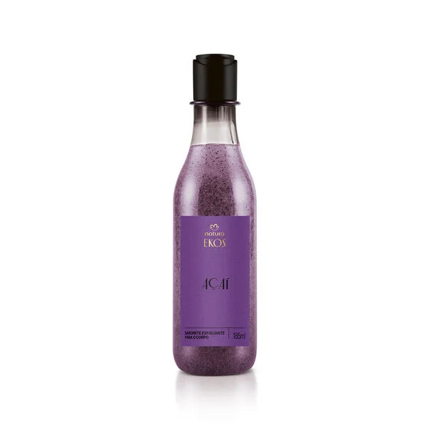 Natura Ekos Açaí Jabón Líquido Exfoliante Corporal 185 ml