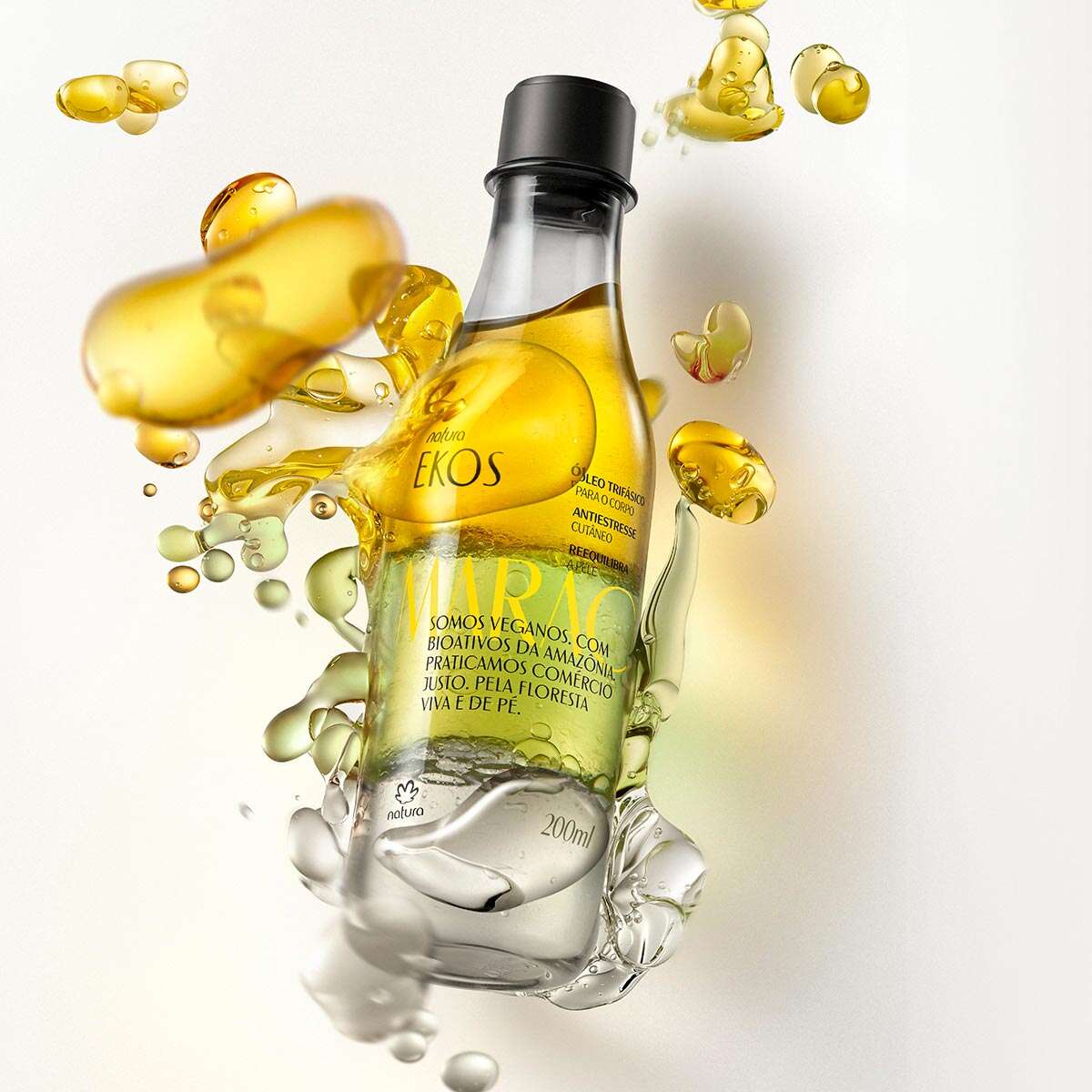 Natura | ACEITE TRIFÁSICO CORPORAL DE MARACUYÁ, 200ML